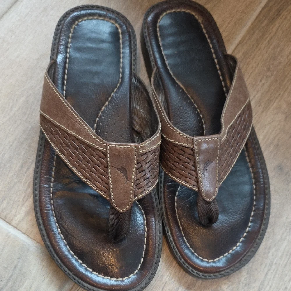 Men's Brown Leather Sandals